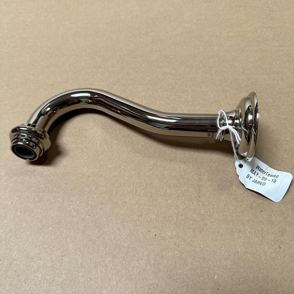 California Faucets | Salinas Wall Tub Spout 7" in Polished Nickel