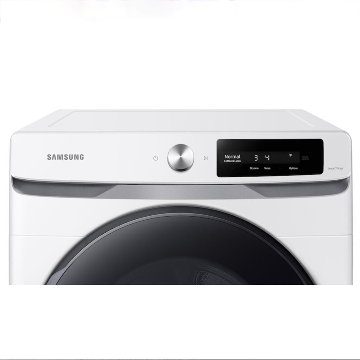 Samsung | 7.5 cu. ft. Smart Dial Electric Dryer with Super Speed Dry in White