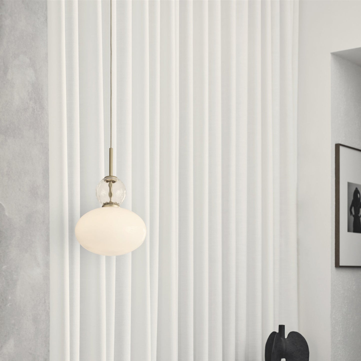 Nuura | Rizzatto 32 Pendant Light Satin Brass + Gold