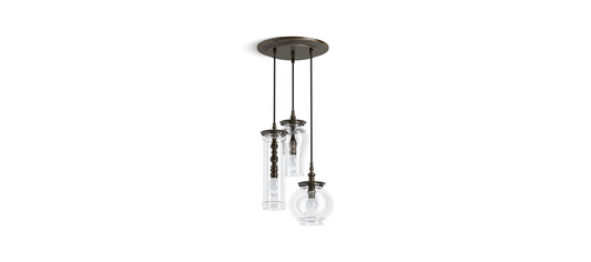Kohler | Damask 3 Light in Oil-Rubbed Bronze