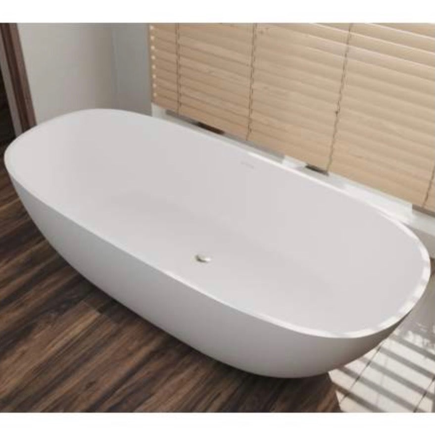 Dado Quartz | Assana Bathtub 66" L x 30" W x 20" H