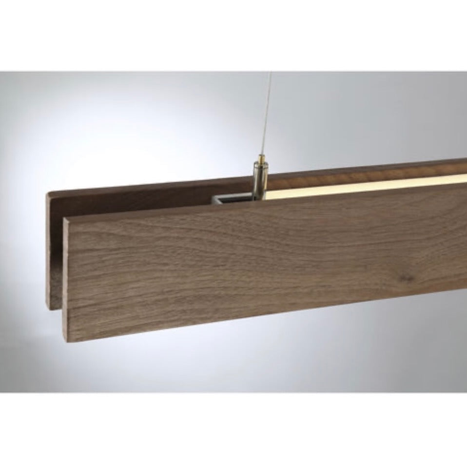 SATCO/NUVO | Task LED 2 inch Wood Pendant Ceiling Light