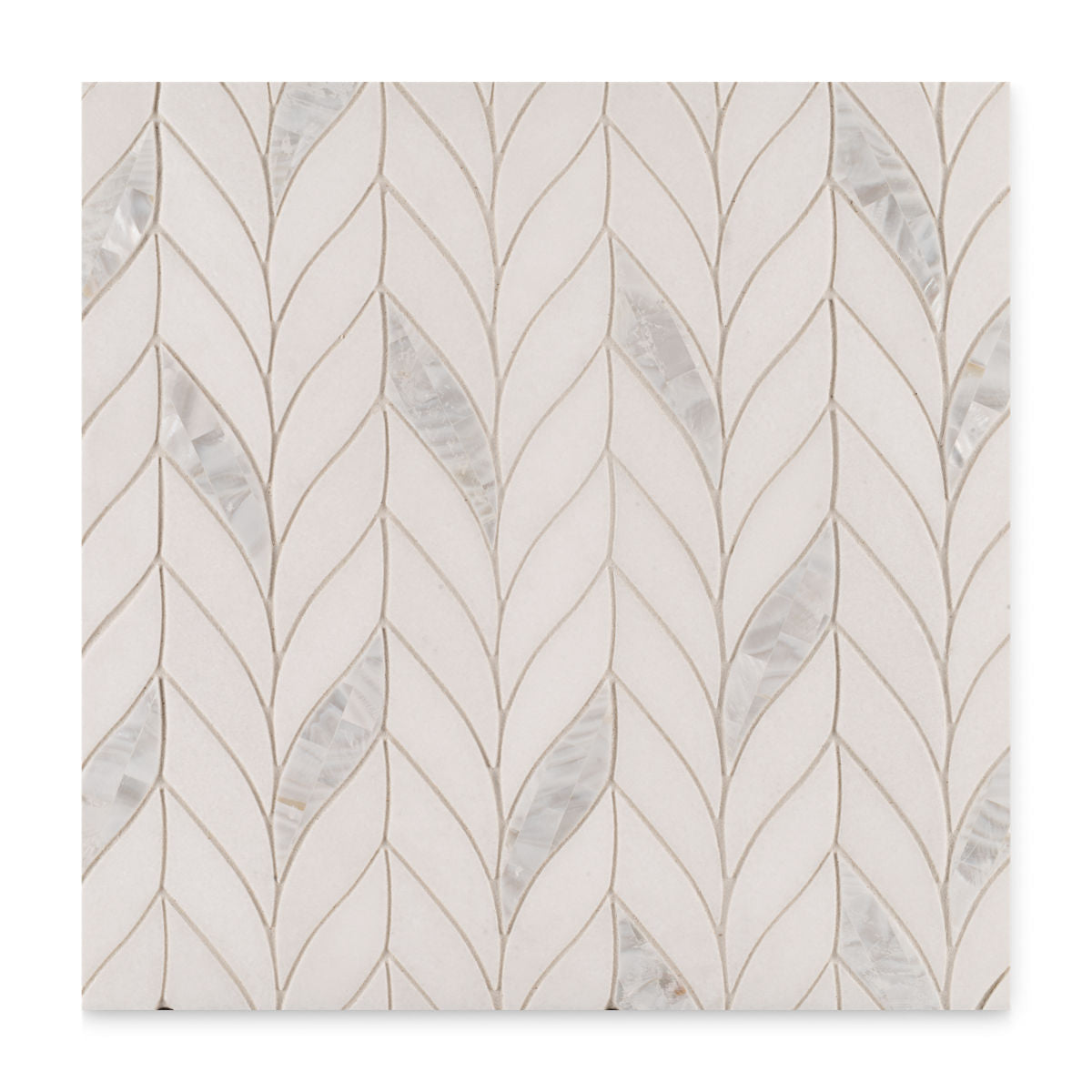 Ann Sacks | Benton Mosaics Braid Marble Tile