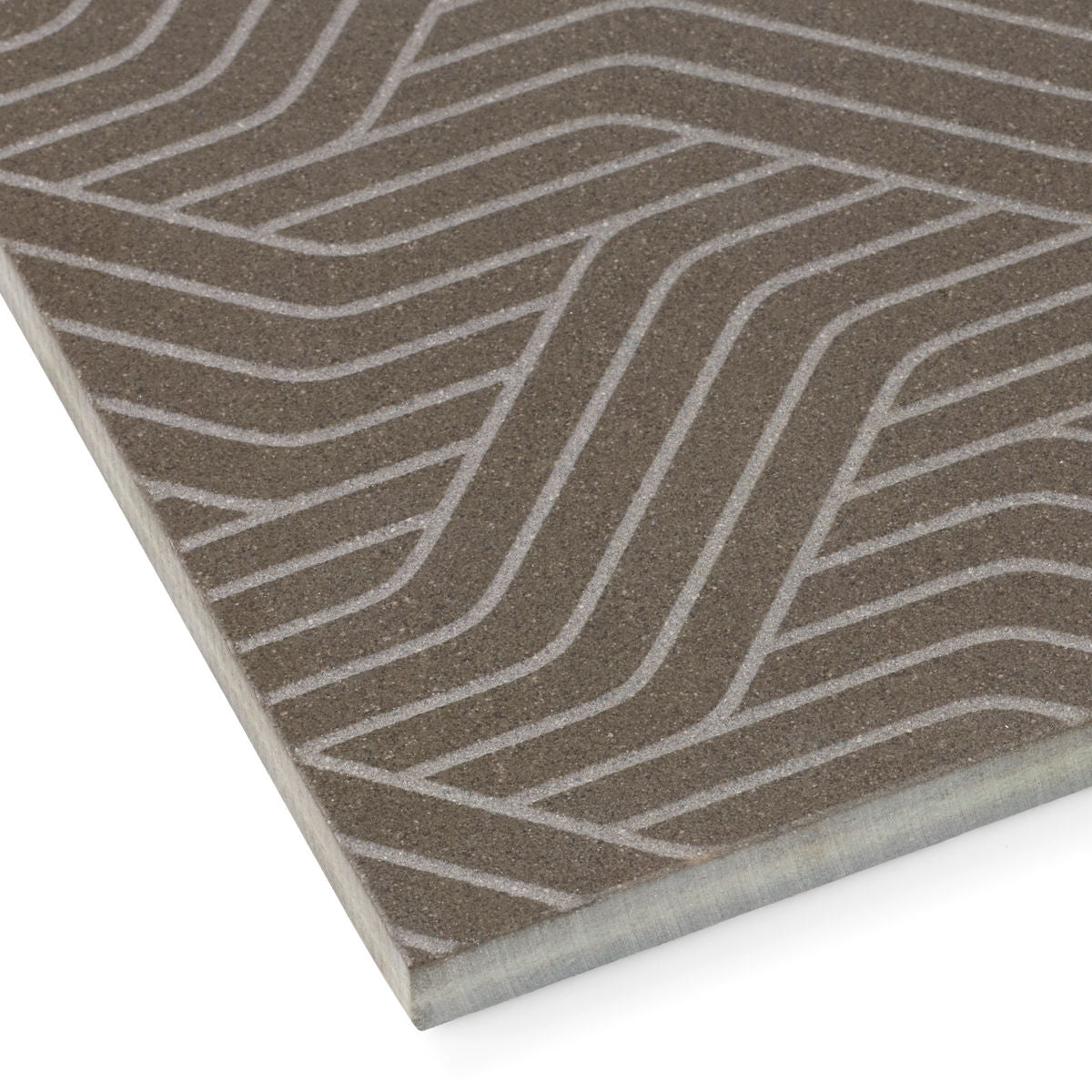 Ann Sacks | Robetta Intrecci 12" x 24" Porcelain Tile Brown