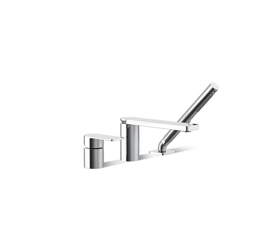 Kohler | Parallel 3 Hole Bath Filler in Polished Chrome