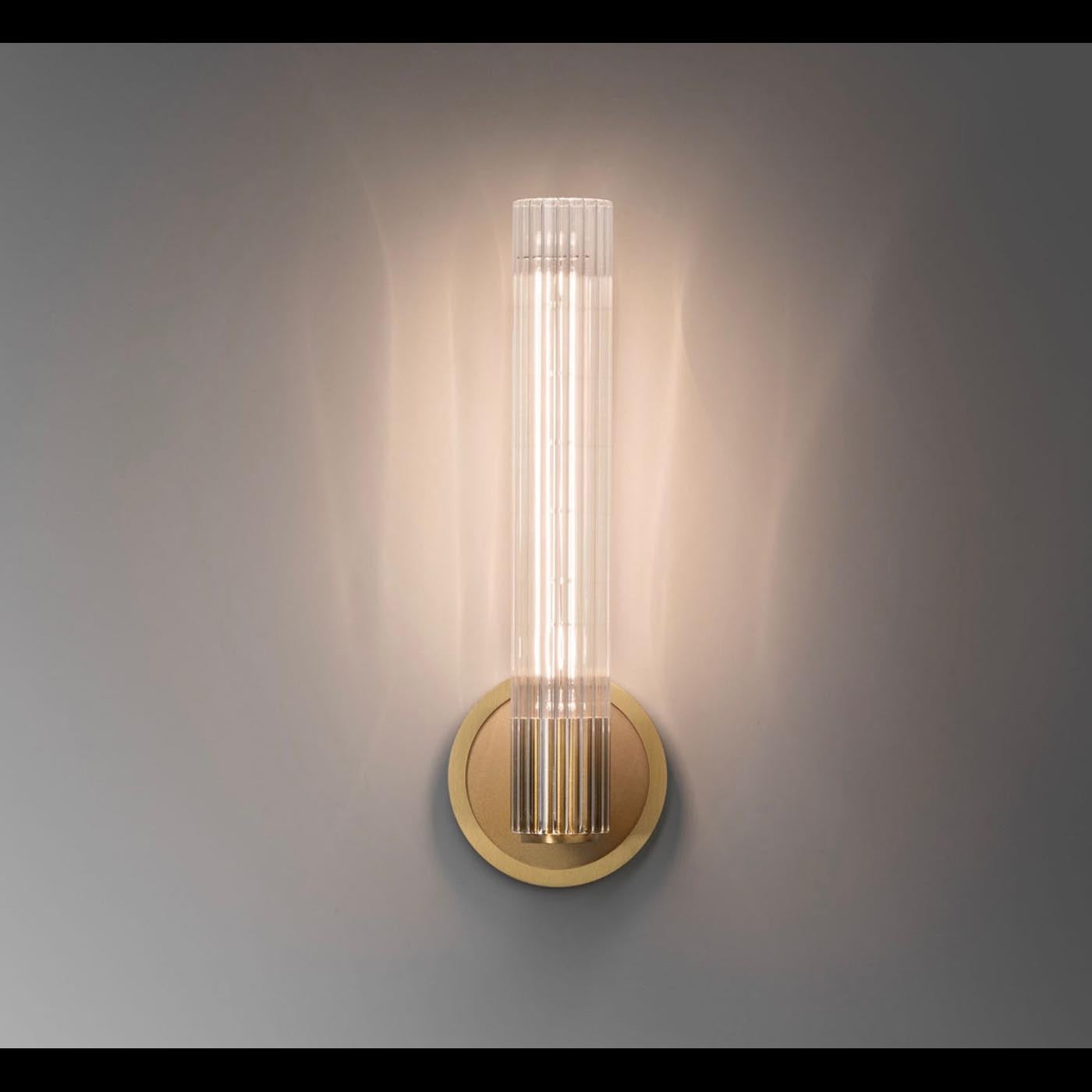Jonathan Browning Studios | Pastis Sconce in Light Antique Bronze