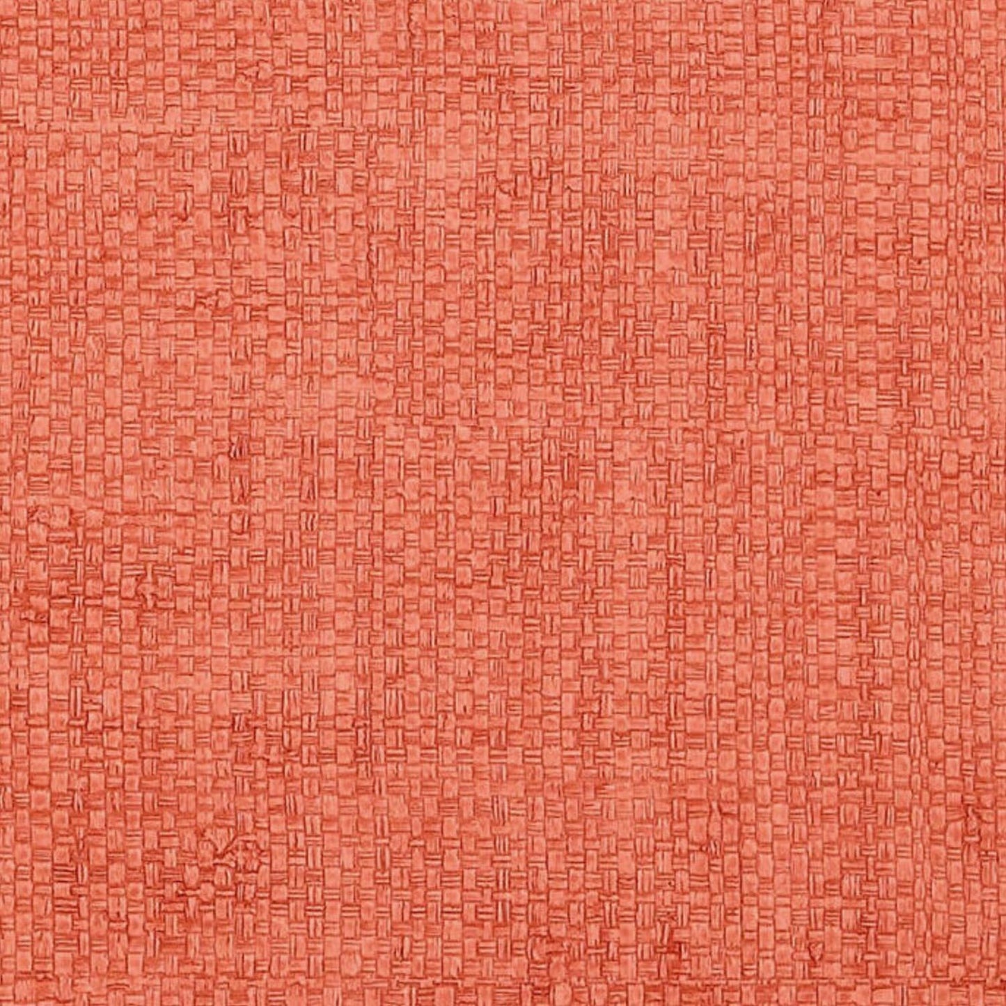Thibaut | Bankun Raffia Wallcovering in Coral
