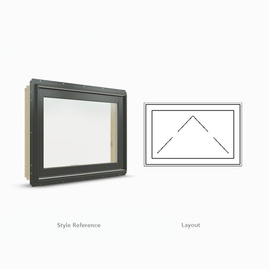 Jeld-Wen | 36 X 24 Awning Window, Siteline Clad Pine, Chsnt Bronze