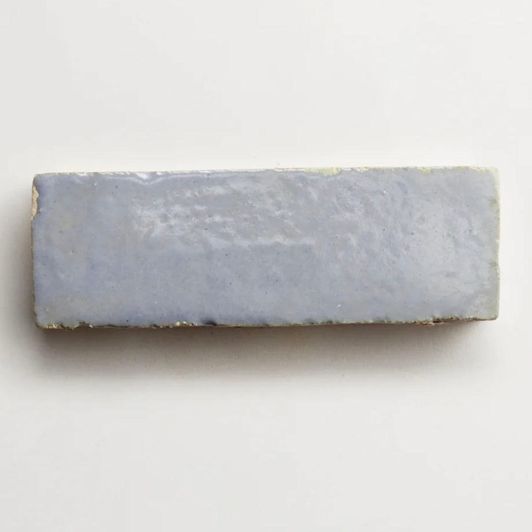 Clé Tile | Zellige Tile 2x6x3/4 in Shattered Pearl