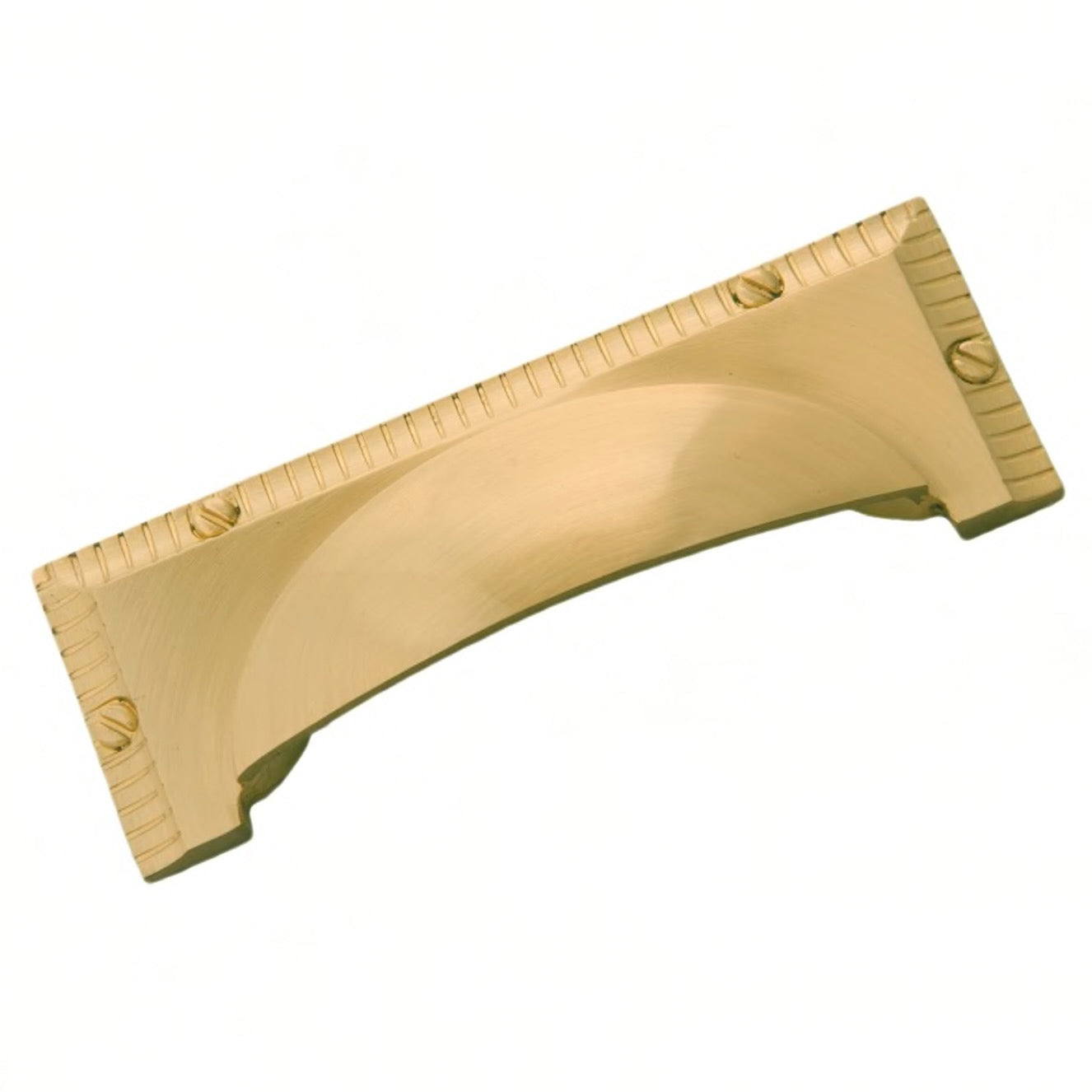 Belwith Keeler | Vintage 1900 3in Brass Cup Cabinet Pull Satin Brass, Box of 12
