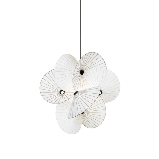 Moooi | Serpentine Suspension Light in White/Black, Large