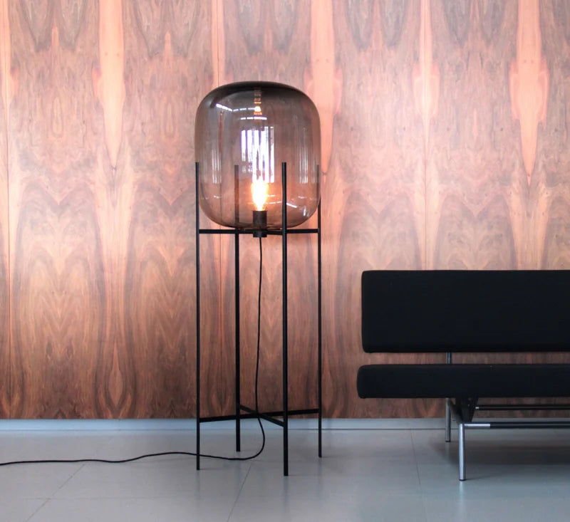 Pulpo | Oda Big with Smokey Grey Shade, Black Base