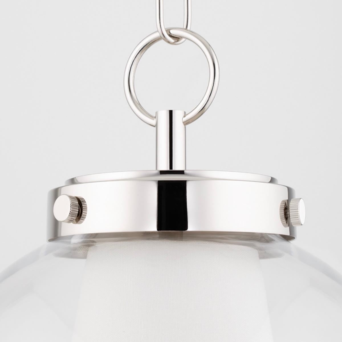 Mitzi | Sasha Pendant in Polished Nickel
