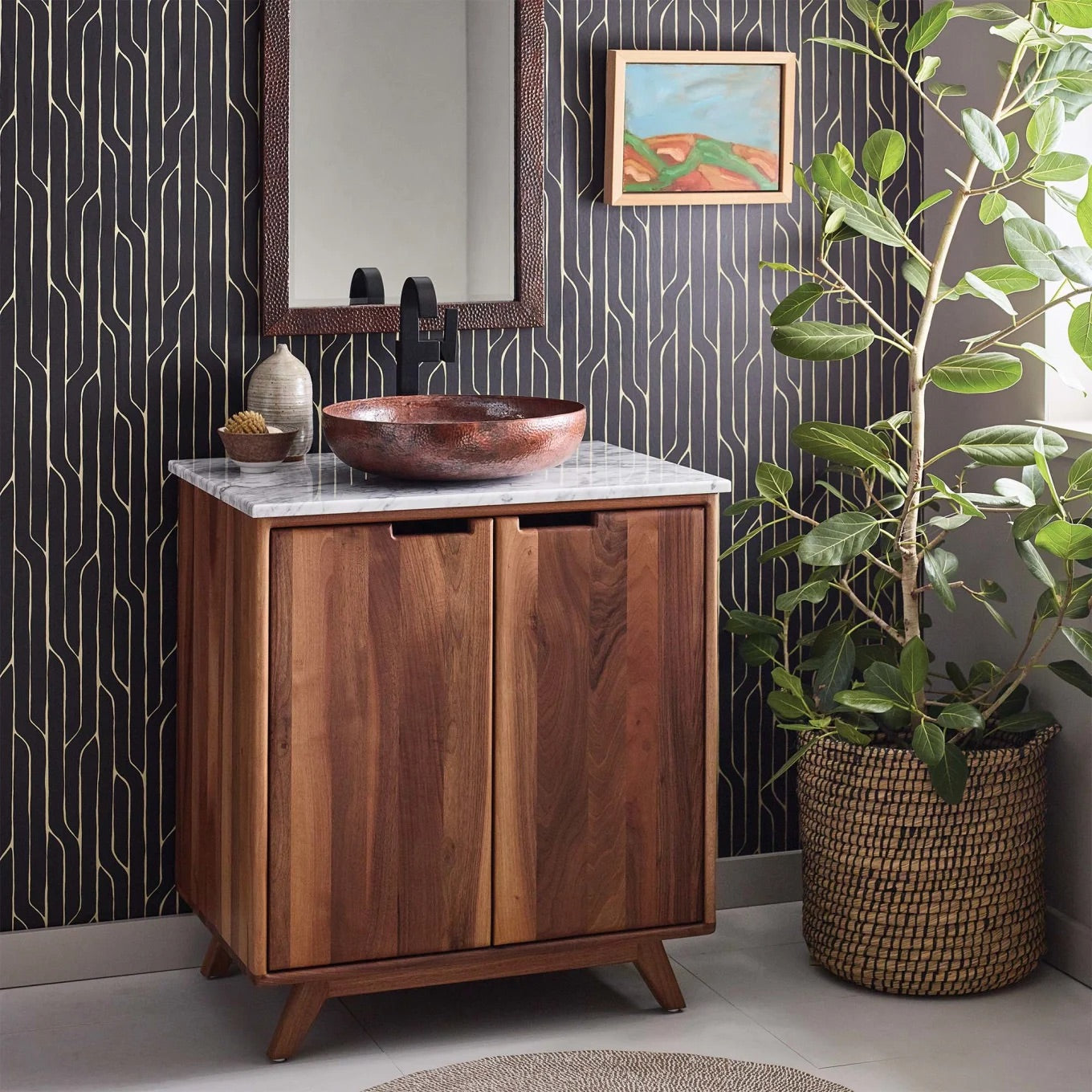 Native Trails | Topanga 30" Vanity in Walnut