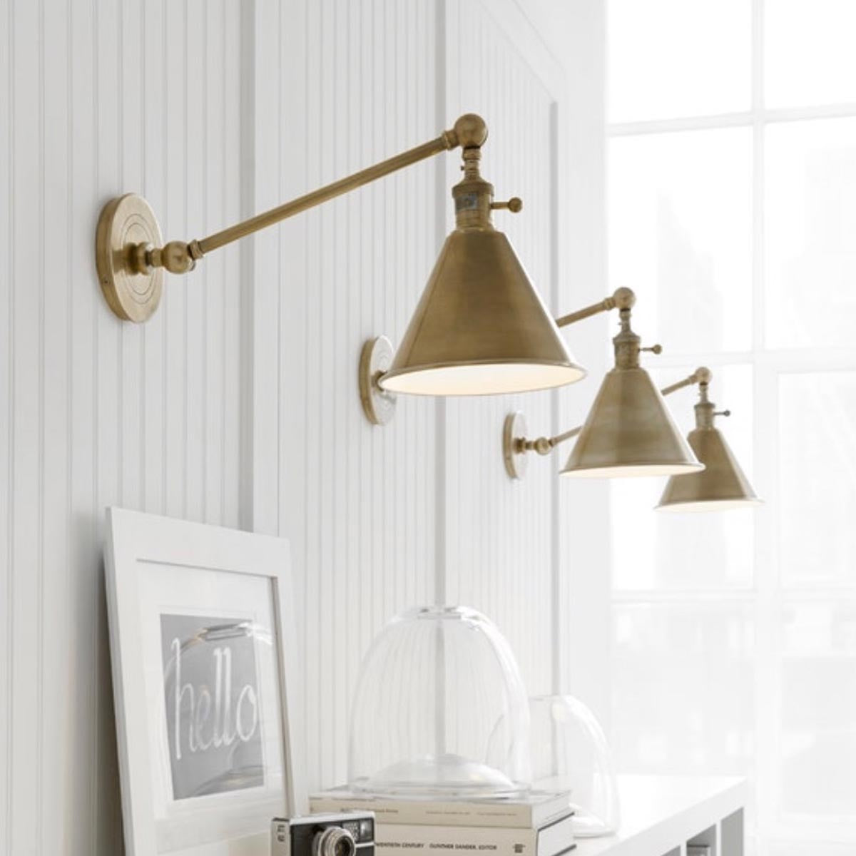 Visual Comfort & Co | E.F. Chapman Boston Functional Single Arm Library Light