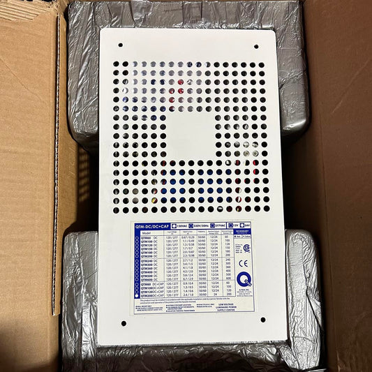 Q-Tran | QTM200DC+CAP-120/24-2x4+CK-S Low Voltage Luminaire Power Supply Center