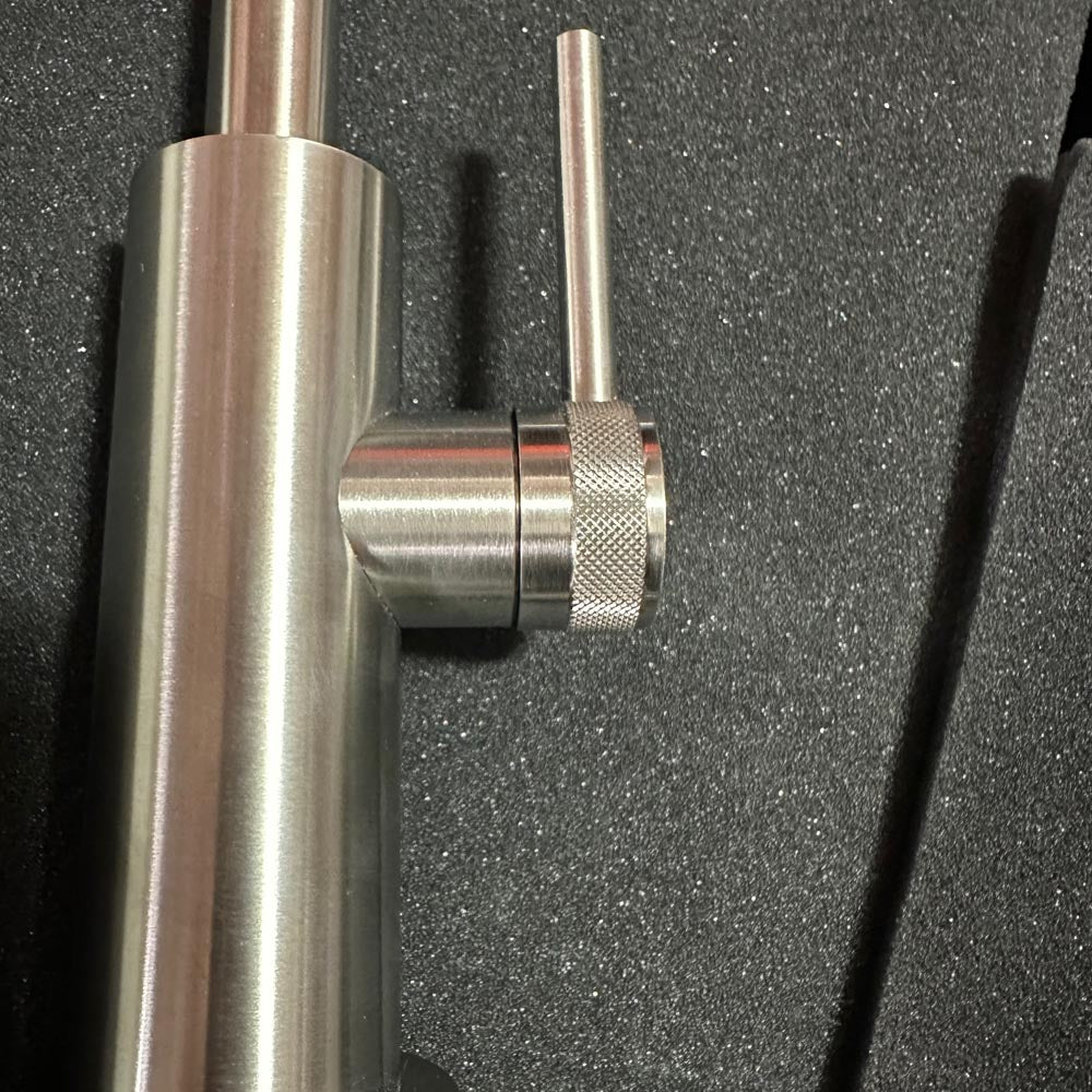 MGS | Spin E Kitchen Faucet in Matte Stainless Steel