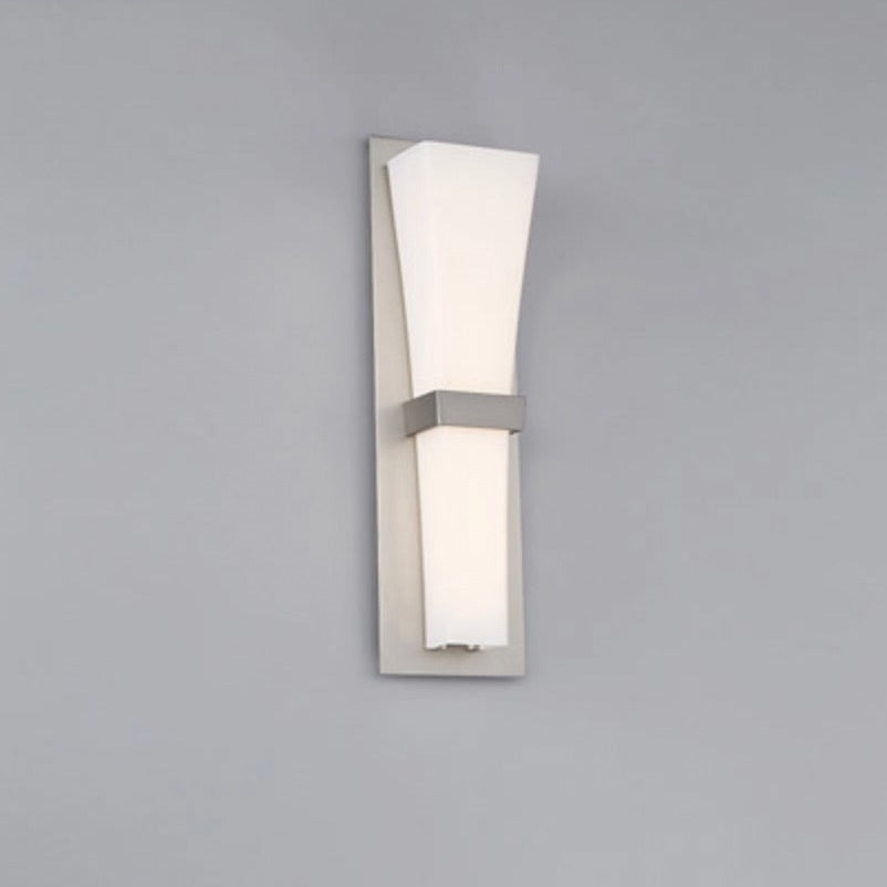 WAC Lighting | Prohibition LED Wall Sconce Wall Light in Satin Nickel