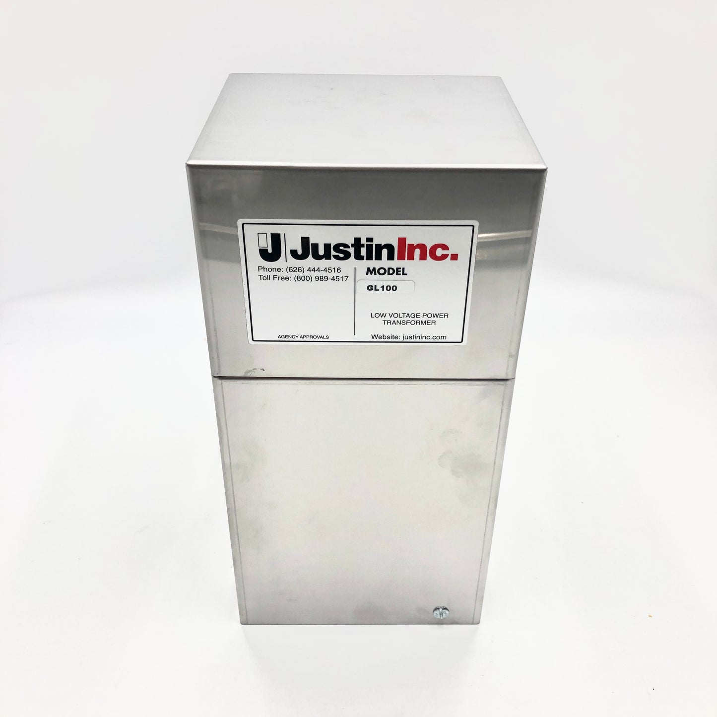 Justin Inc. | 100 Watt Low Volt Stainless Steel Landscape Lighting Transformer