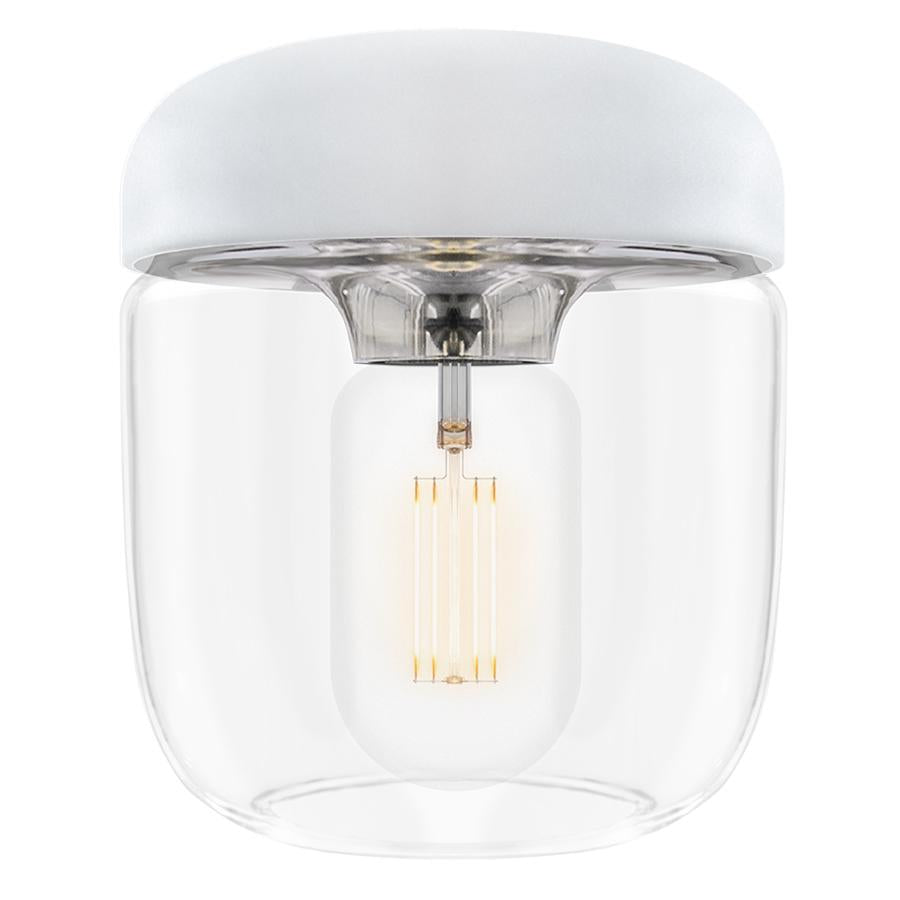 Umage | Acorn Pendant in White + Steel