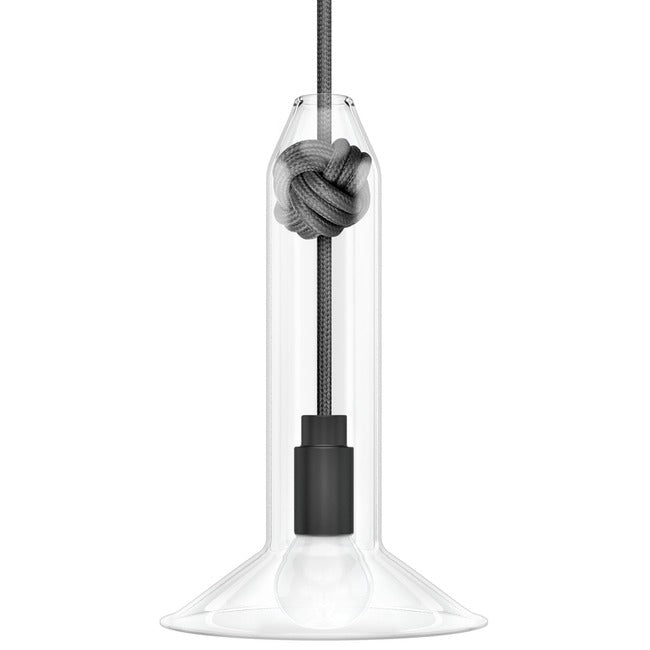 Vitamin | Small Knot Pendant Lamp Gray