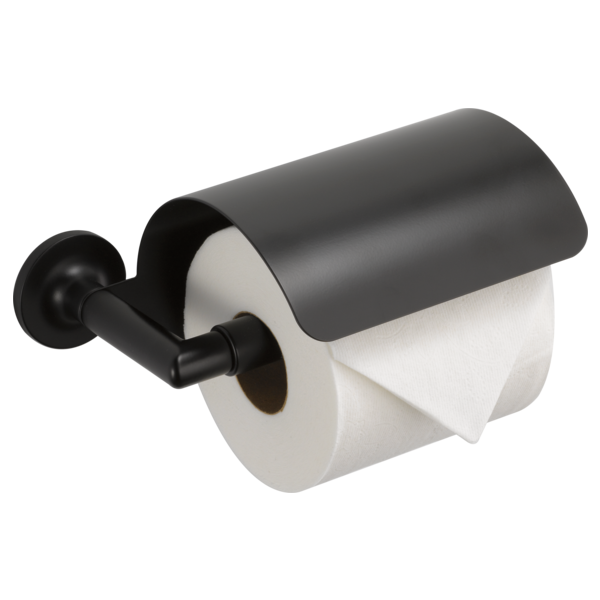 Brizo | Odin Wall Mount Tissue Holder in Matte Black