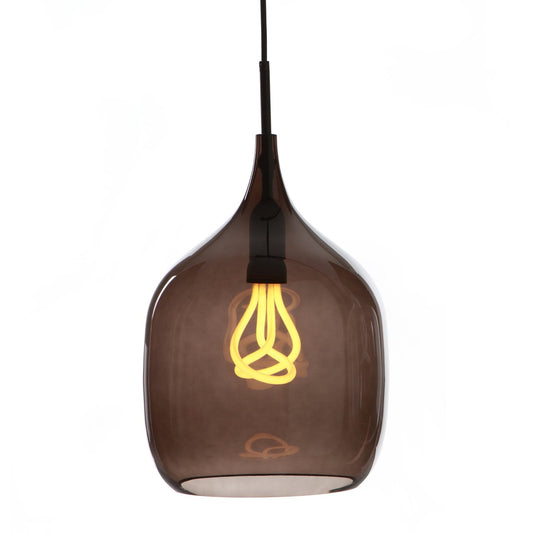 Decode | Vessel Large Pendant Light - Black