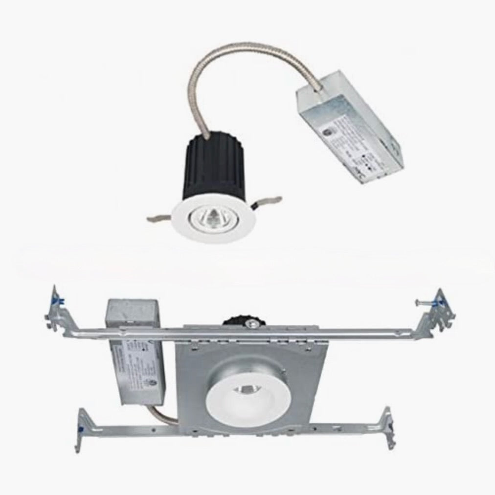 WAC Lighting | R2BSA-F930-WT Ocularc LED White Recessed Lighting in 3000K, Flood