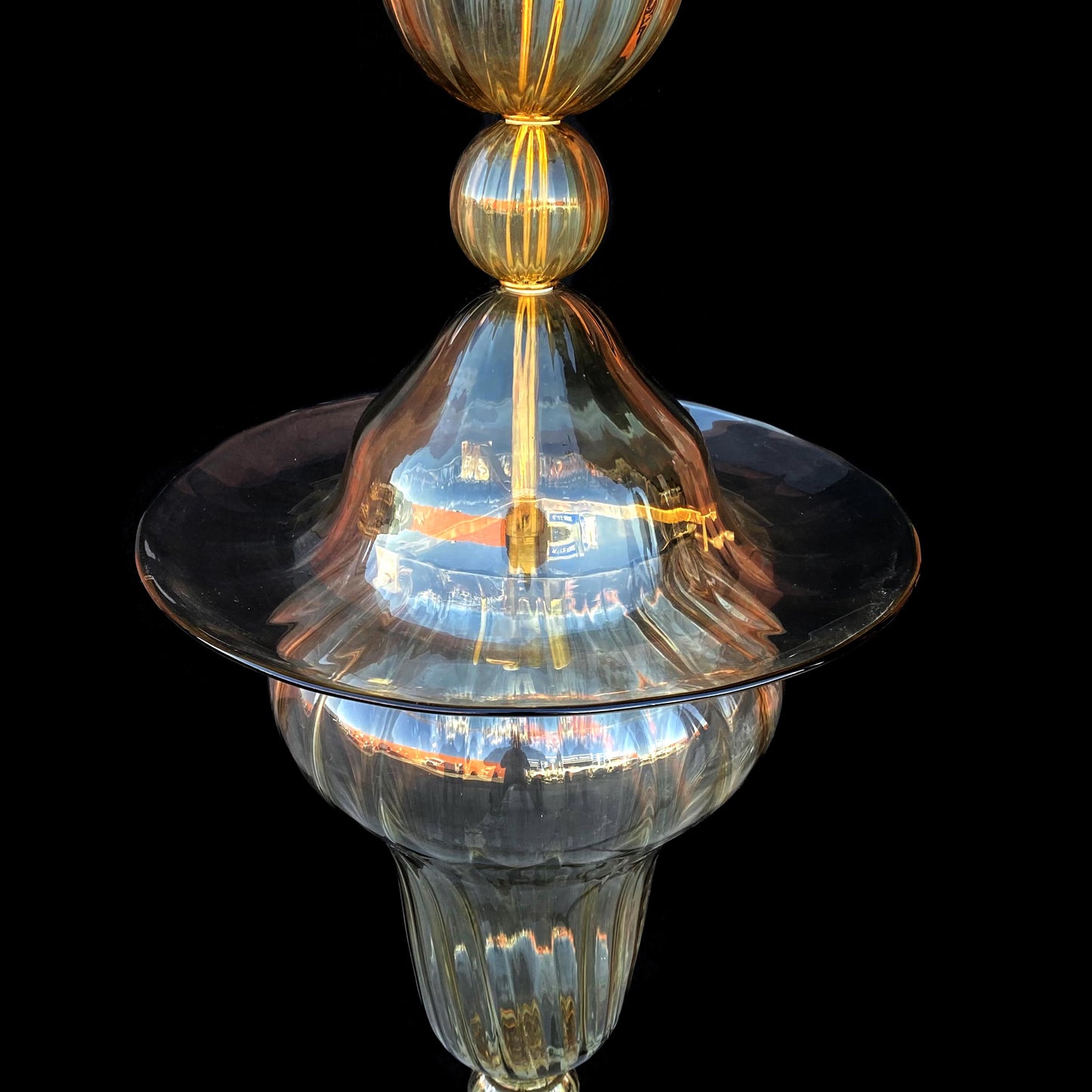 Venini | Doge Suspension Light designed by Napoleone Martinuzzi