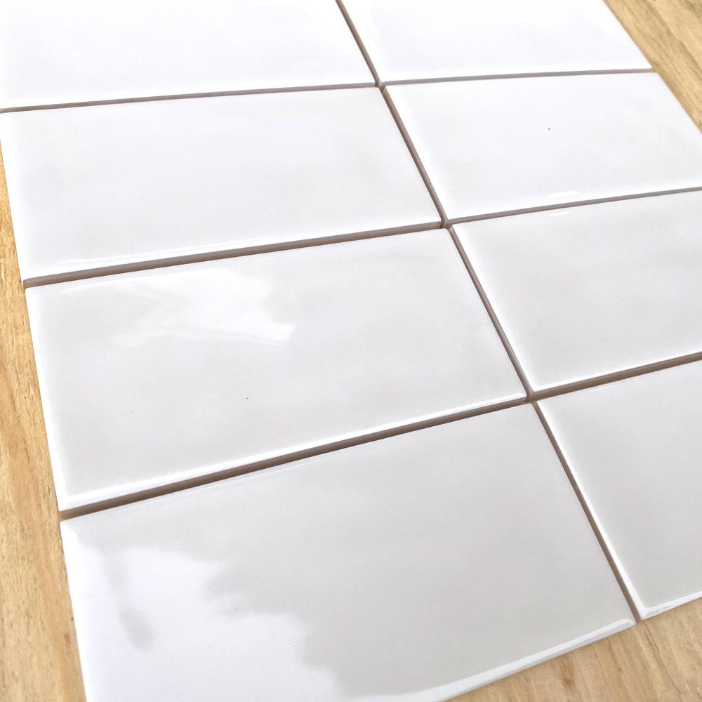 Adex | Habitat 2.5x5 Glossy Field Tile in Alabaster