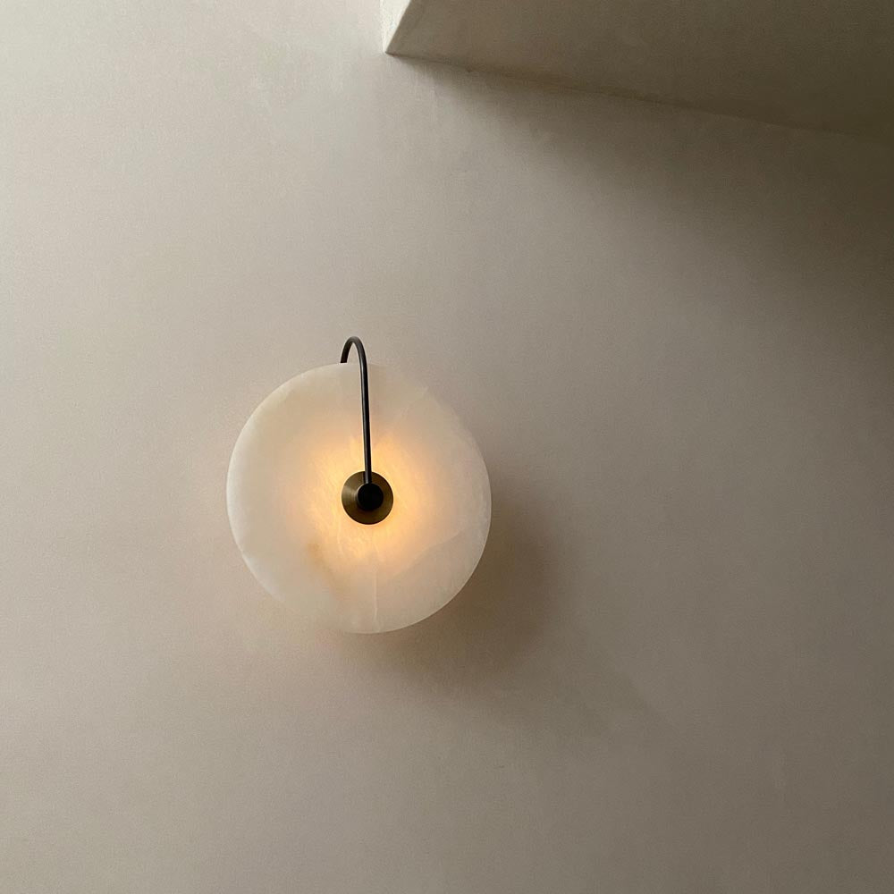 Allied Maker | ADA Alabaster Sconce 10 Inch