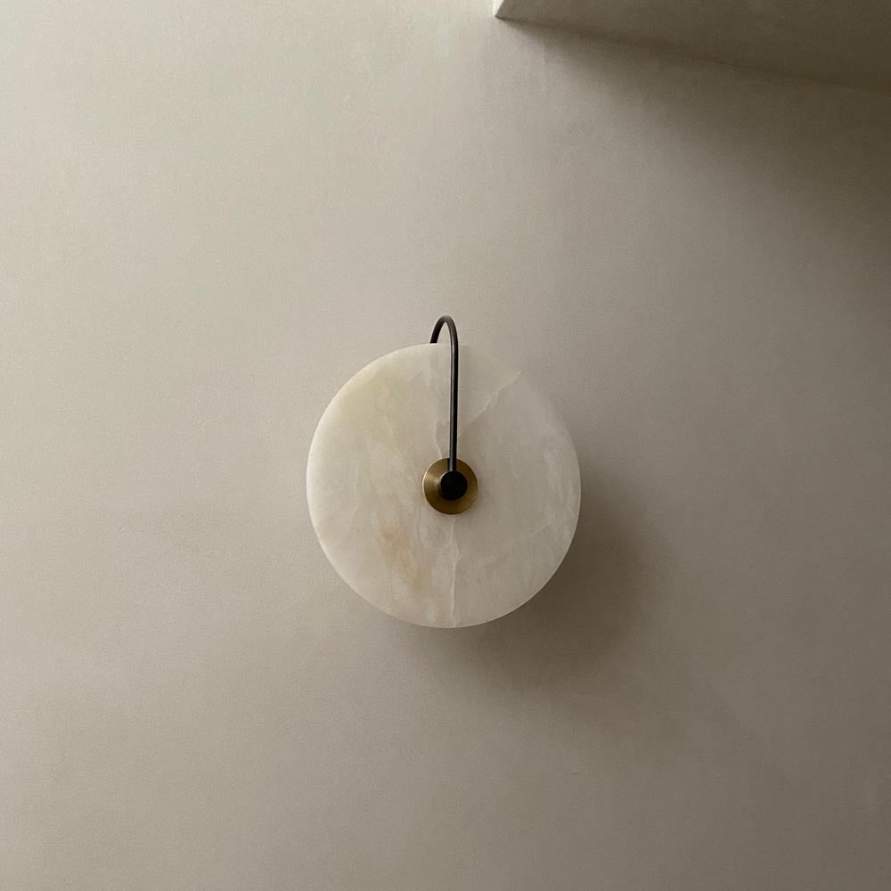 Allied Maker | ADA Alabaster Sconce 10 Inch