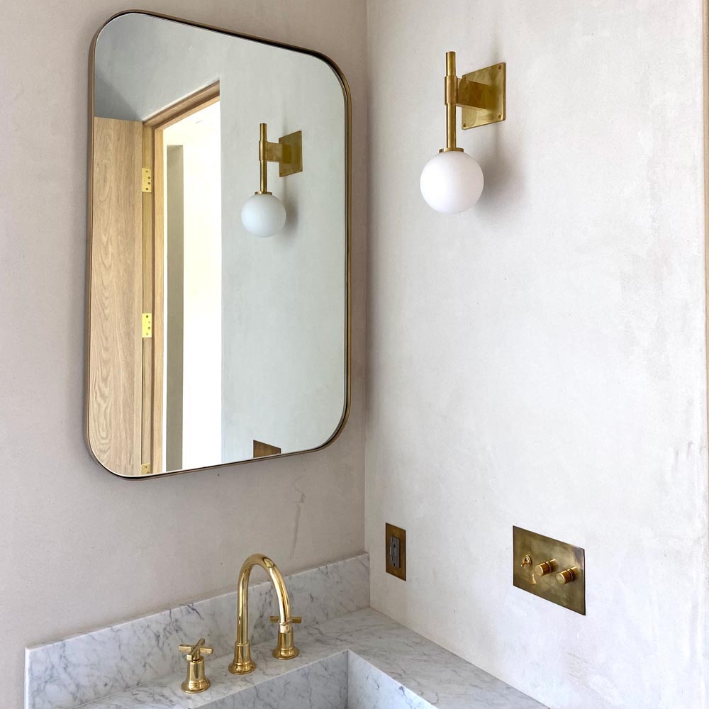 Allied Maker | Bastion Sconce in Brass