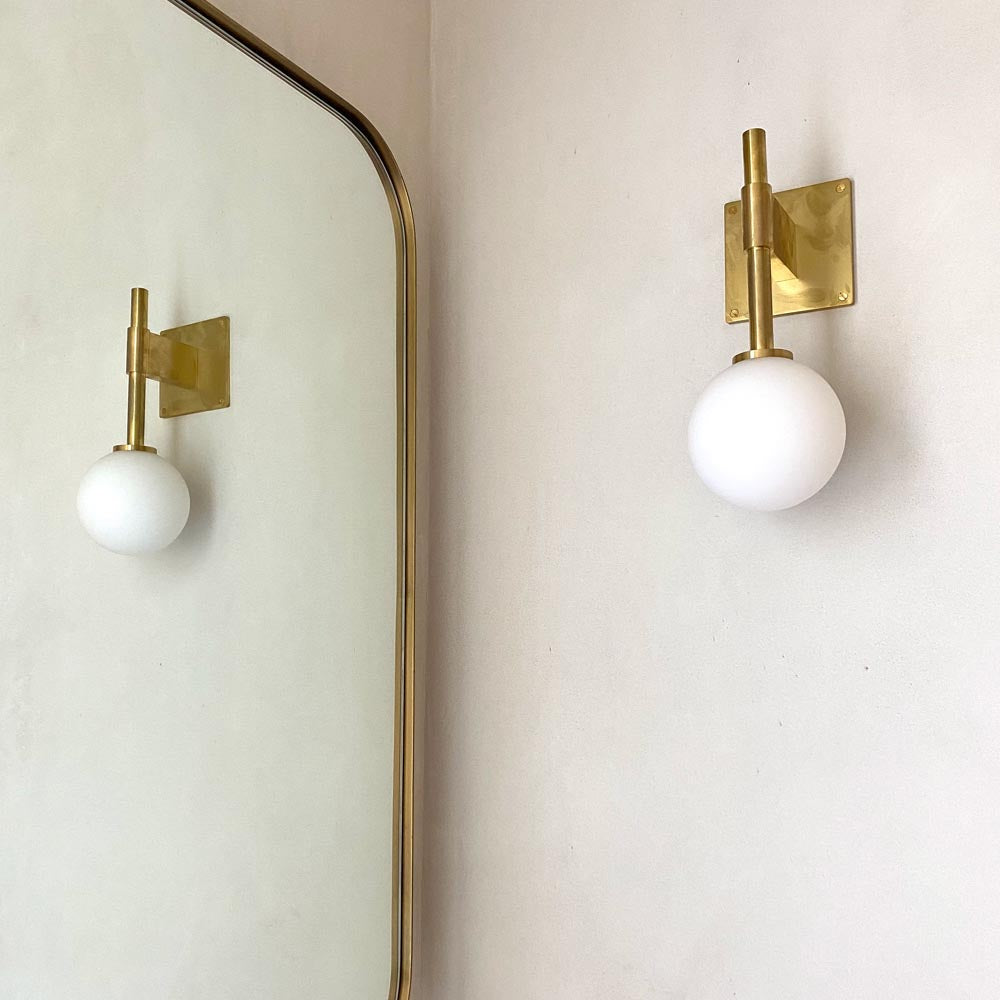 Allied Maker | Bastion Sconce in Brass