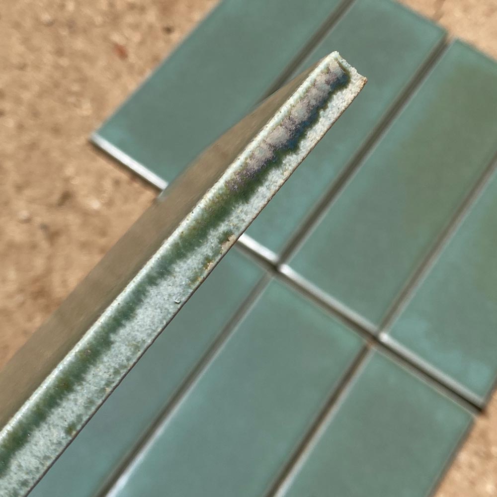 Ann Sacks | 3x9 Elements Field Tile in New Reflection in Stoneware