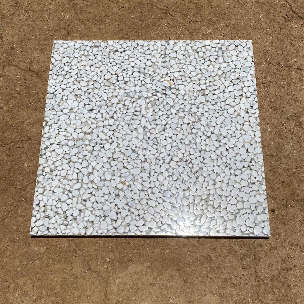 Artistic Tile | Riverstone Bianco Carrara Field Tile Polished 24x 24 x.5 In