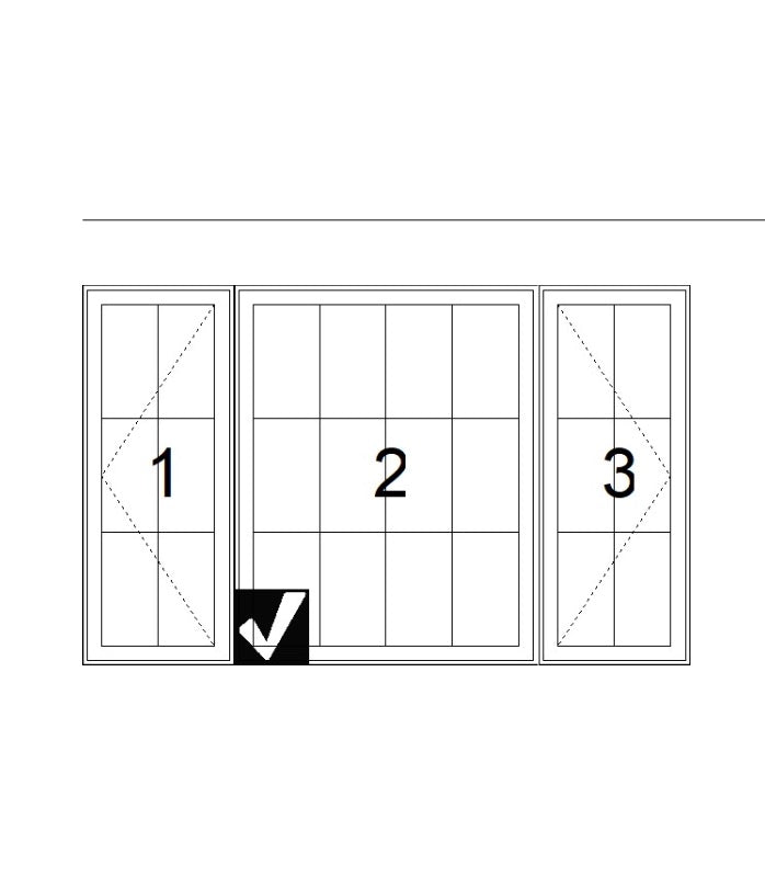 Andersen Window - Triple Casement 96 x 60in E Series