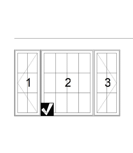 Andersen Window - Triple Casement 96 x 60in E Series