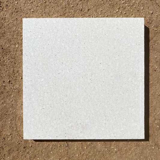 Concrete Collaborative | Trails Alabaster Marble Chip Flekk 12"x12"x1"