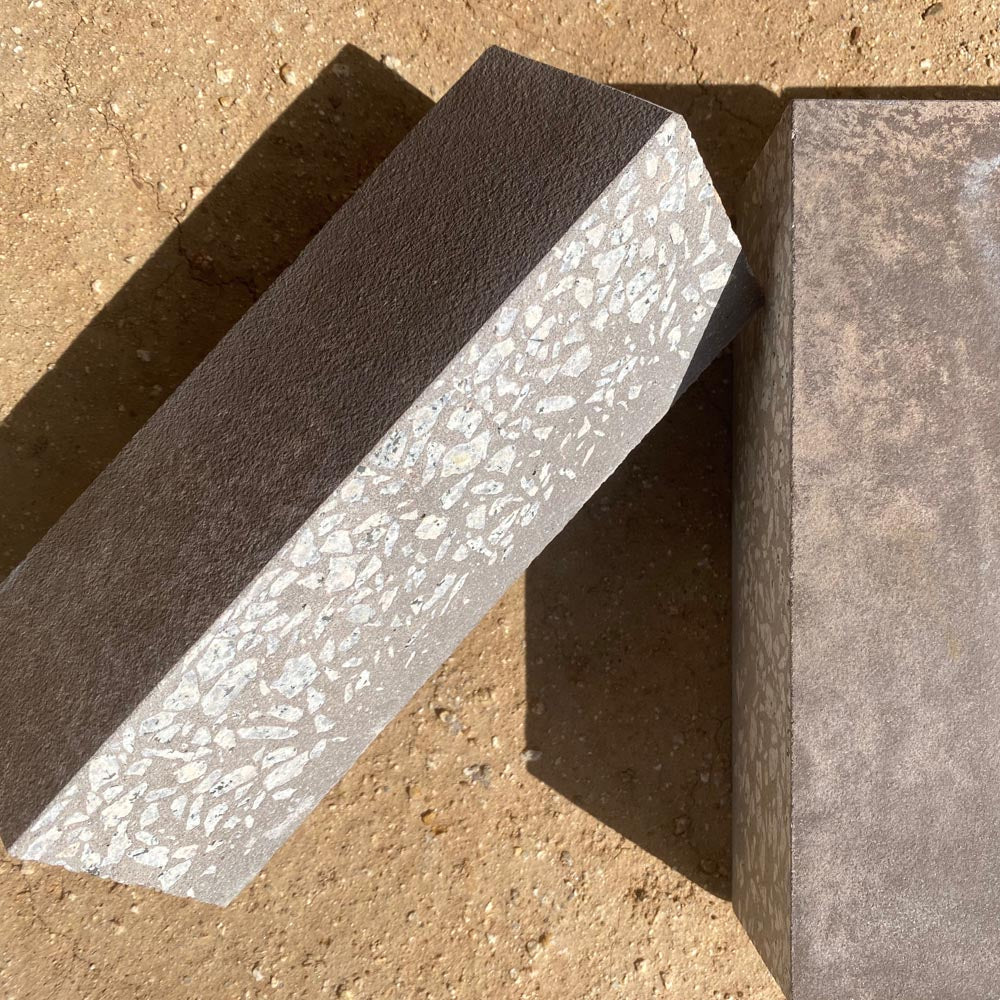 Concrete Collaborative Trails Fossil Texture 9"x3"x3" unbuilt