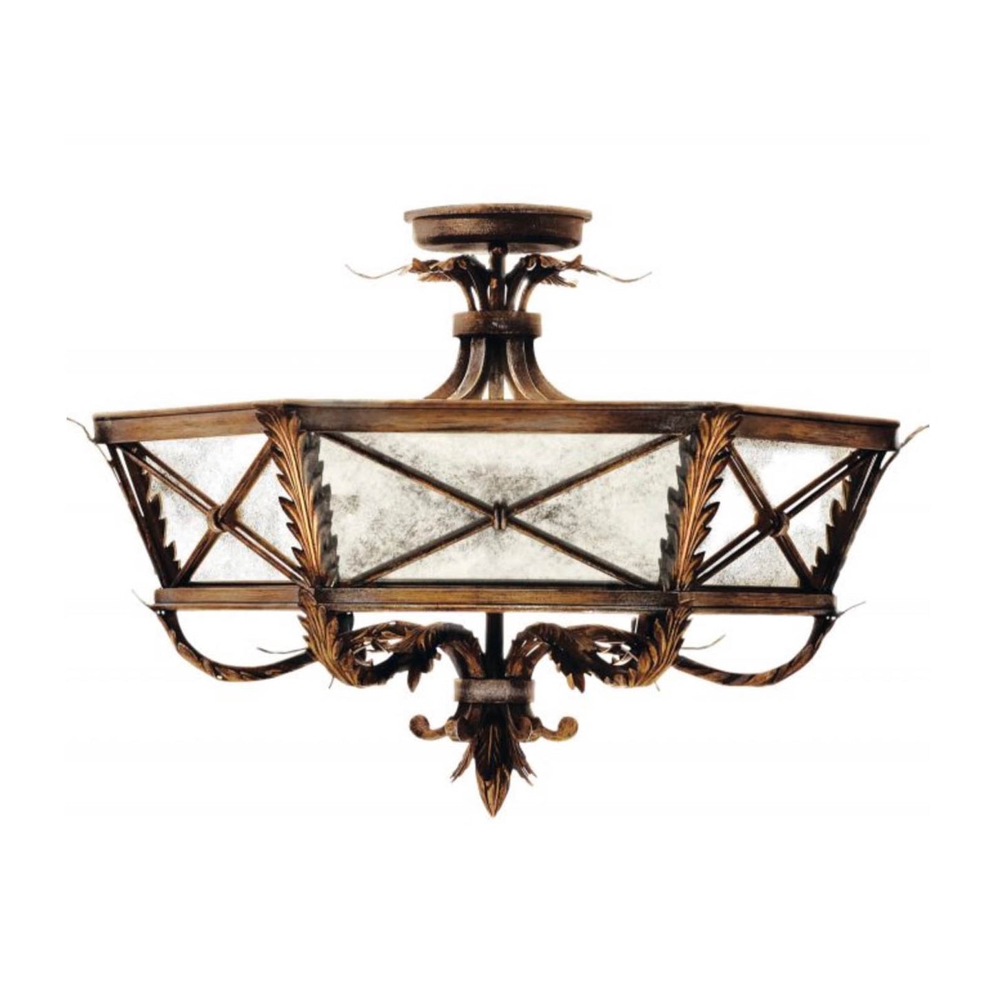Fine Art Lamps | Newport Semi Flush Ceiling Light