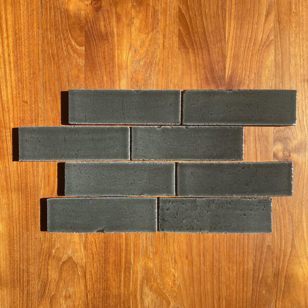 Fireclay Tile | 8x2.5 Glazed Thin Brick in Absaroka