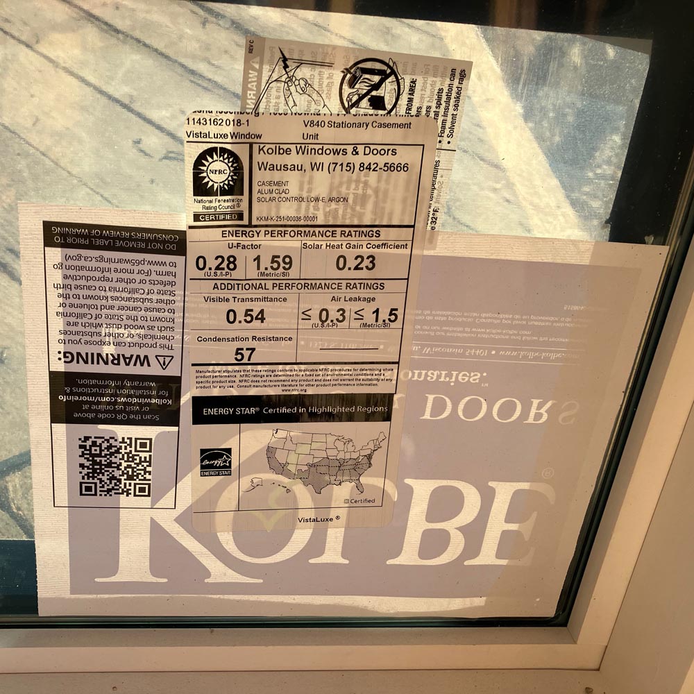 Kolbe | Vistaluxe Rectangle Casement Window W120 x H18 in