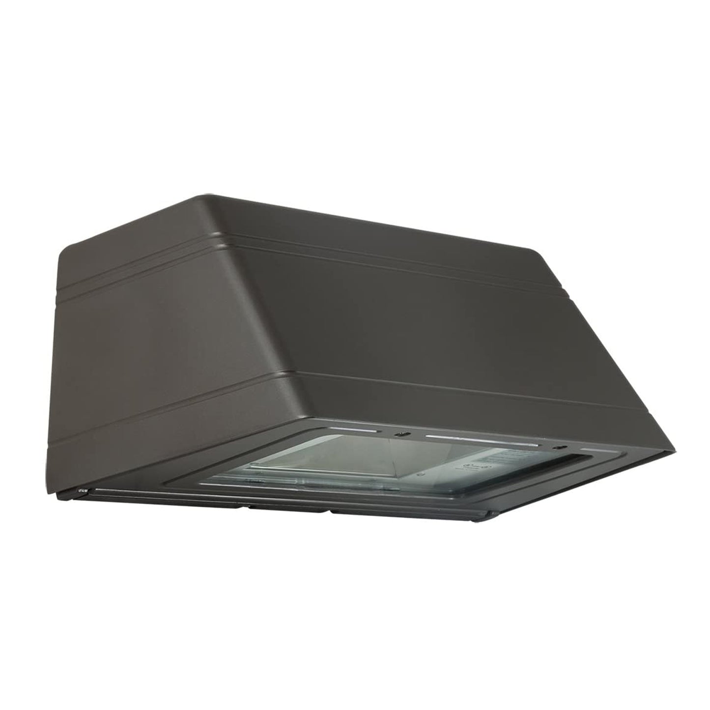 Hubbell | Large Trapezoid Wall Sconce Die Cast Dark Bronze Outdoor Lighting