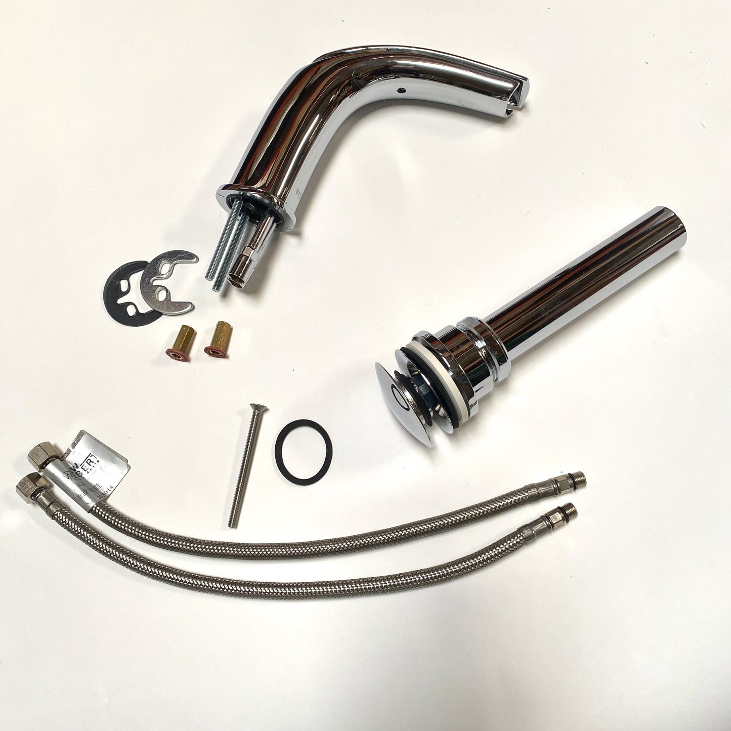 Webert | Aria Waterfall 2.2 Gal Per Min GPM Vessel Sink Faucet in Pol Chrome