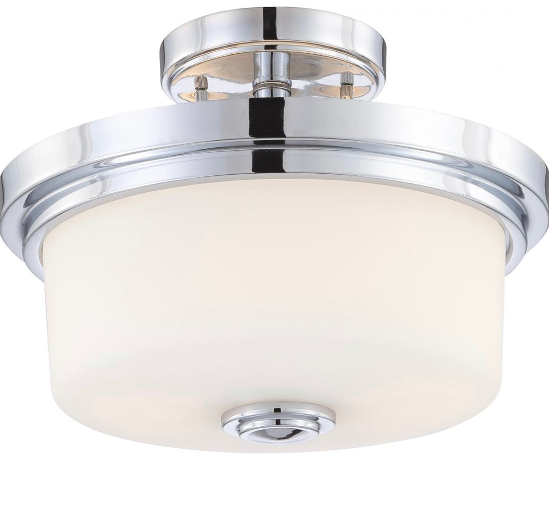NUVO | 60/4593 Two Light Semi Flush Mount