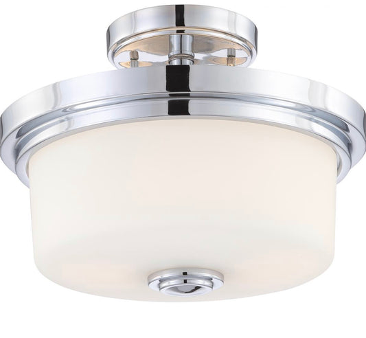 NUVO | 60/4593 Two Light Semi Flush Mount