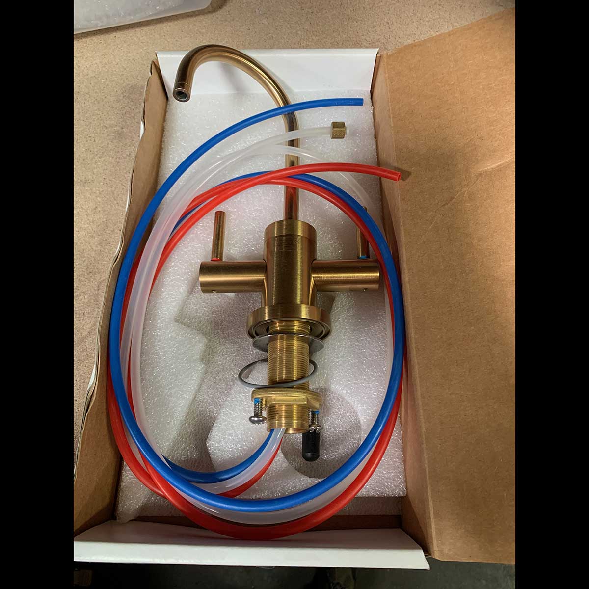 Mountain Plumbing | Francis Anthony Hot & Cold Water Faucet in Champagne Bronze