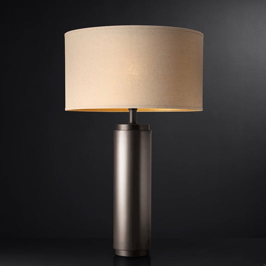 Restoration Hardware | Cylinder Column Table Lamp in Bronze