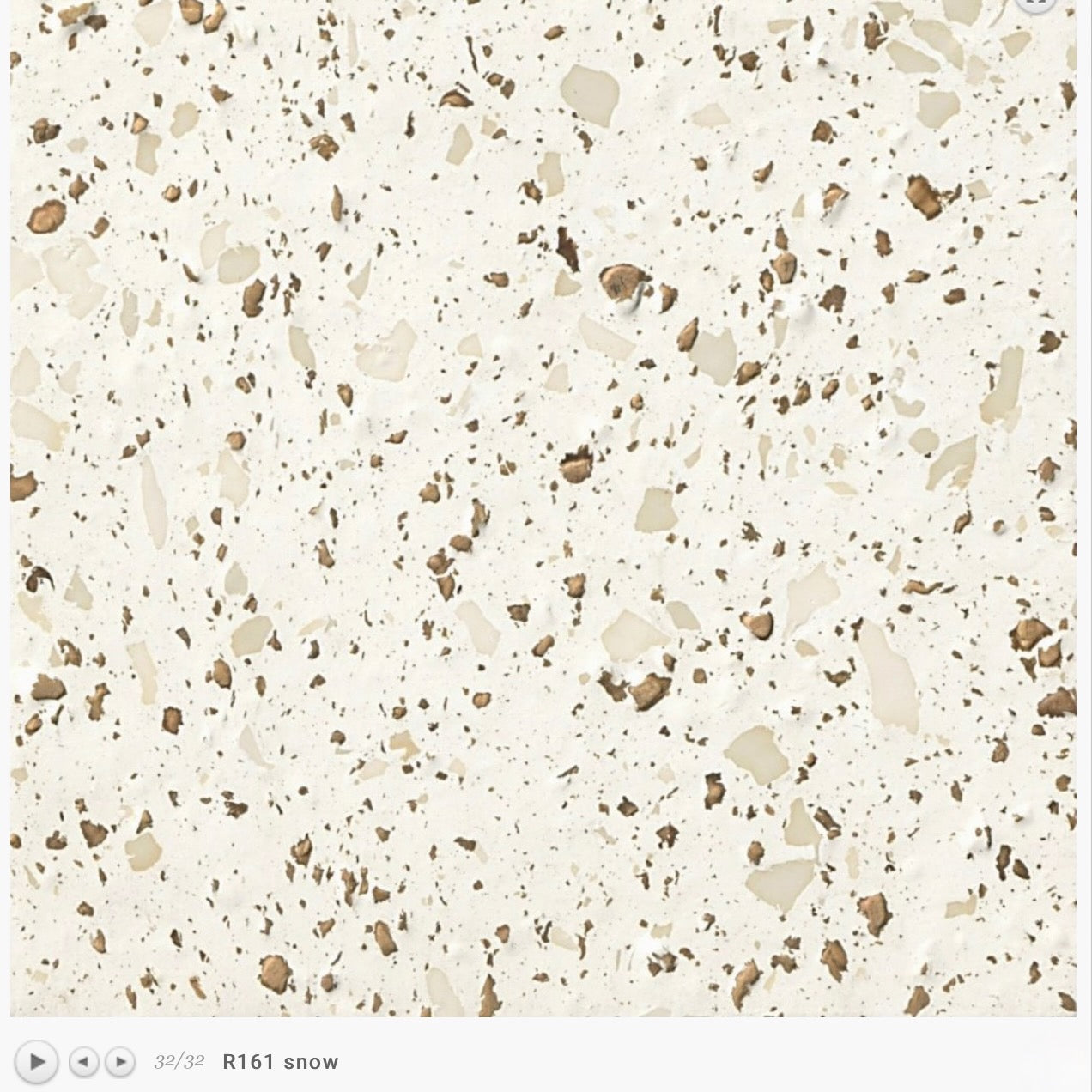 Roppe | Renew Smooth 12x12 Rubber Tile in Snow